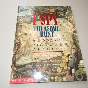 I Spy Treasure Hunt Book| Walter Wick & Jean Marzollo| Hardcover Picture Riddles